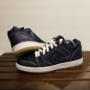 Nike SB Dunk Air Force 2 Low Denim Sz 8